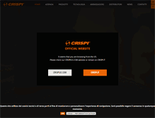 Tablet Screenshot of crispi.it